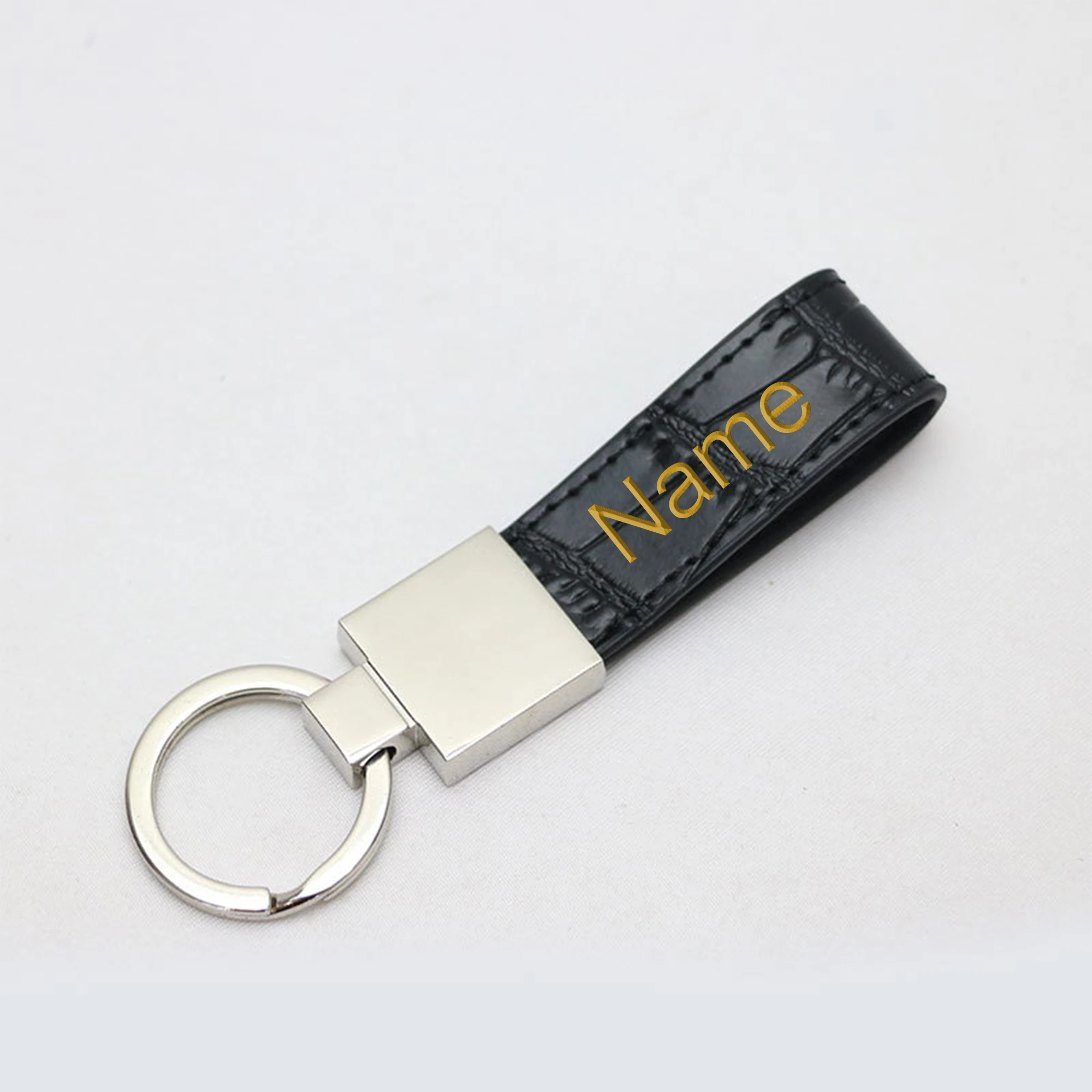 Personalized Name Key Chains Unisex Leather Pendant Custom Letters Keychain Fashion Accessory Memorial Gifts for Dad, Boyfriend
Personalized Name Key Chains Unisex Leather Pendant Custom Letters Keychain Fashion Accessory Memorial Gifts for Dad, Boyfriend
