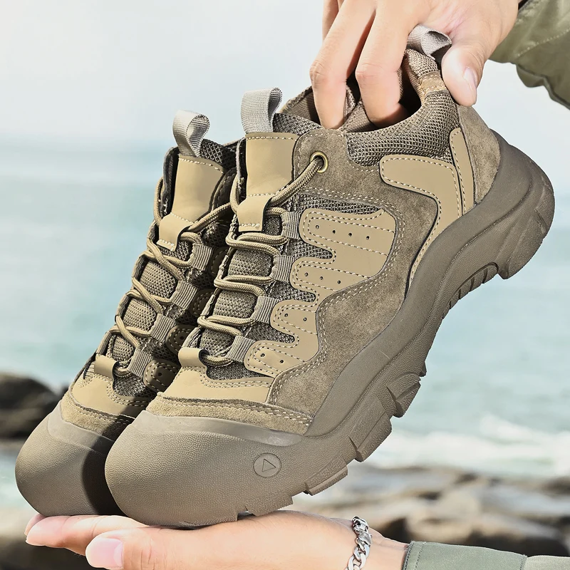 발볼넓은 편안한 운동화 Non-Slip Outdoor Male Sneakers Suede Leather Treking Footwear for Men Casual Hiking Shoes
발볼넓은 편안한 운동화 Non-Slip Outdoor Male Sneakers Suede Leather Treking Footwear for Men Casual Hiking Shoes