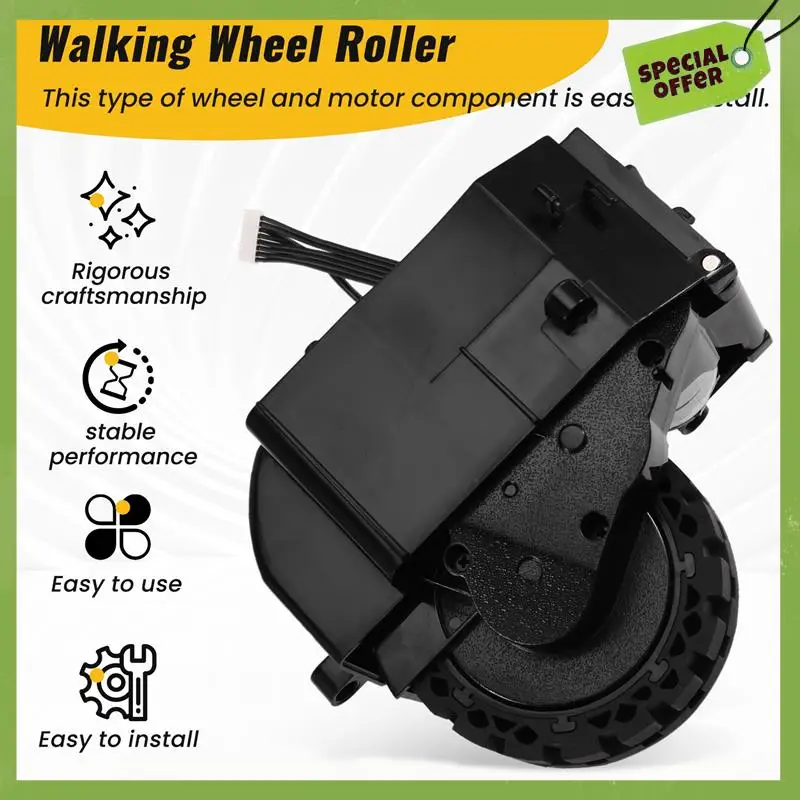 ABGP-Vacuum Wheel Motor For Roidmi EVA Self-Cleaning Emptying Robot Vacuum SDJ06RM Drive Wheels Replacement Parts L+R
ABGP-Vacuum Wheel Motor For Roidmi EVA Self-Cleaning Emptying Robot Vacuum SDJ06RM Drive Wheels Replacement Parts L+R