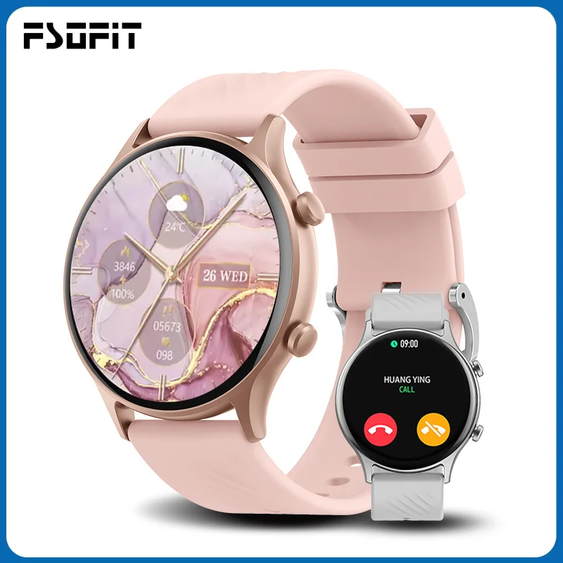 FSOFIT 1.39" Bluetooth Call Smart Watch Women Sports Fitness Tracker Watches IP67 Waterproof Smartwatch for Android IOS Phone
FSOFIT 1.39" Bluetooth Call Smart Watch Women Sports Fitness Tracker Watches IP67 Waterproof Smartwatch for Android IOS Phone