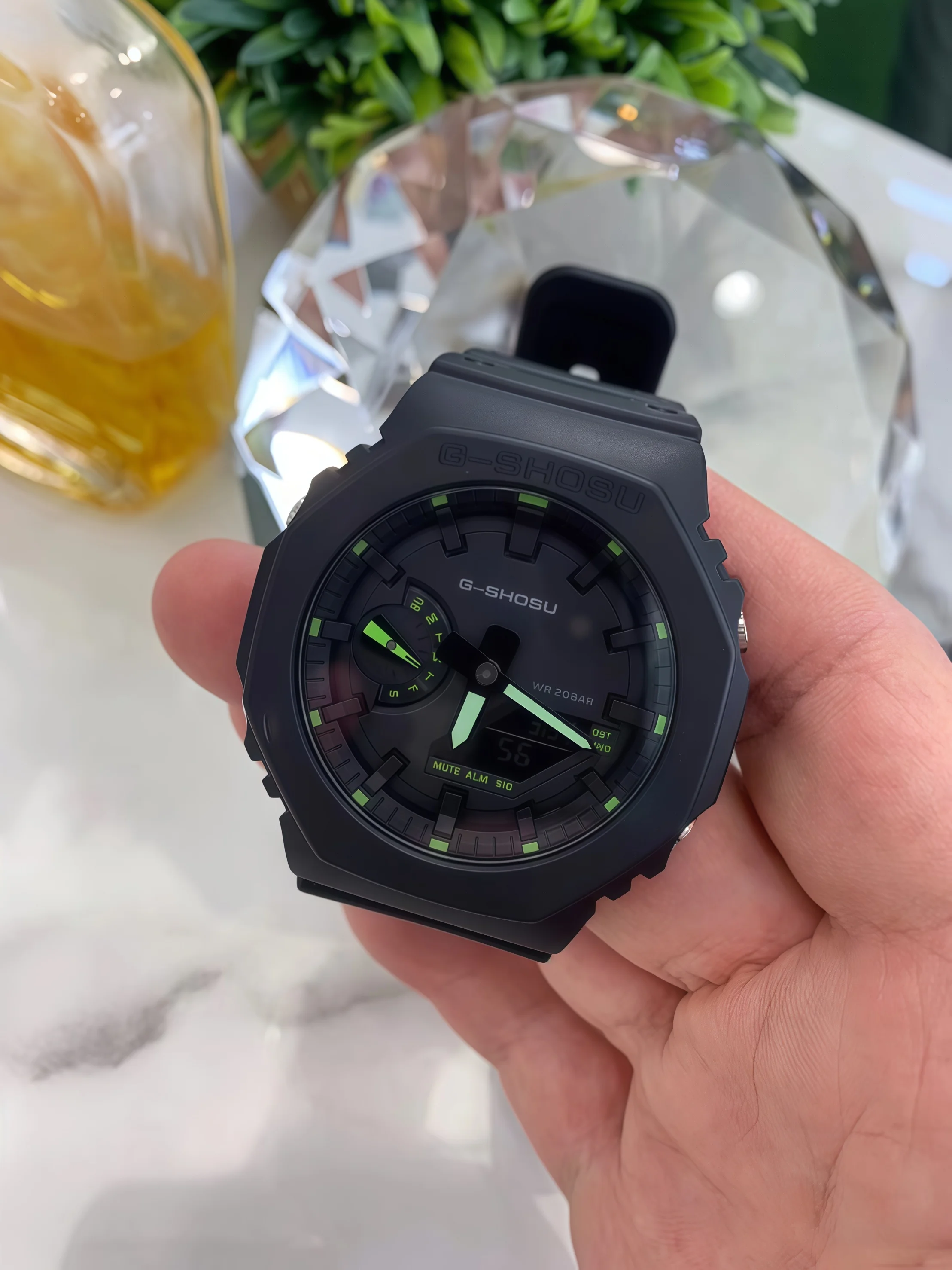 Full-Featured Iced Out Watch Unisex Sports World Time Water-Resistant Oak Series LED Dual Display
Full-Featured Iced Out Watch Unisex Sports World Time Water-Resistant Oak Series LED Dual Display