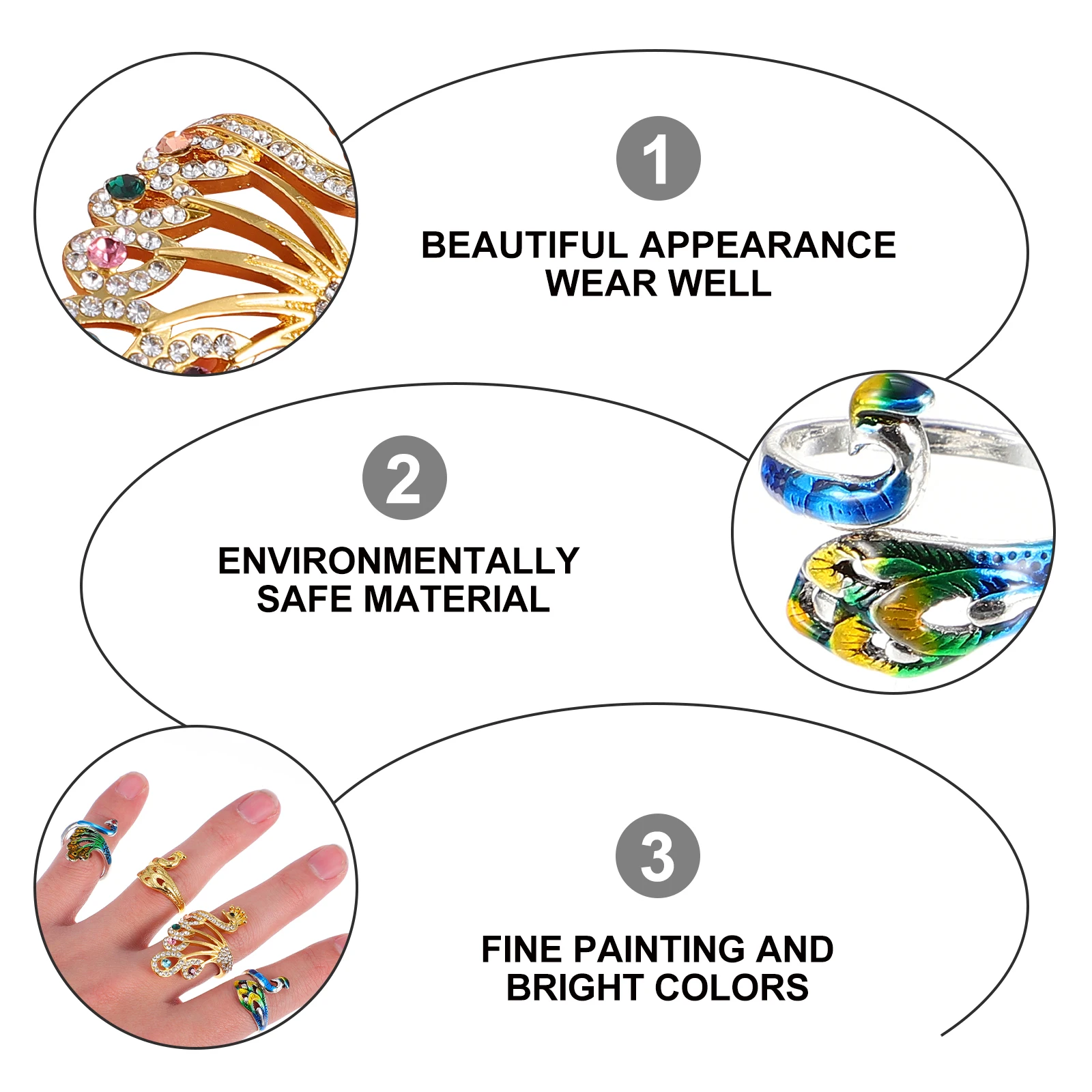 6 Pcs Finger Knitting Ring Yarn Guide Crochet Loop Rings Sturdy Material Easy Wear Sewing Supplies Braided Accessories Open Loop
6 Pcs Finger Knitting Ring Yarn Guide Crochet Loop Rings Sturdy Material Easy Wear Sewing Supplies Braided Accessories Open Loop