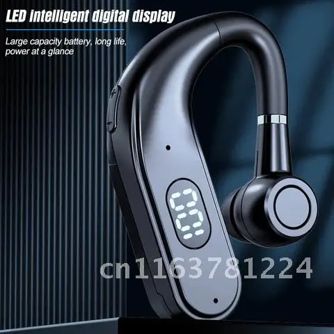 Bluetooth Handsfree Single Business Earphone Replaceable Battery Wireless Headphone LED Power Display Mic For Driving Headset
Bluetooth Handsfree Single Business Earphone Replaceable Battery Wireless Headphone LED Power Display Mic For Driving Headset