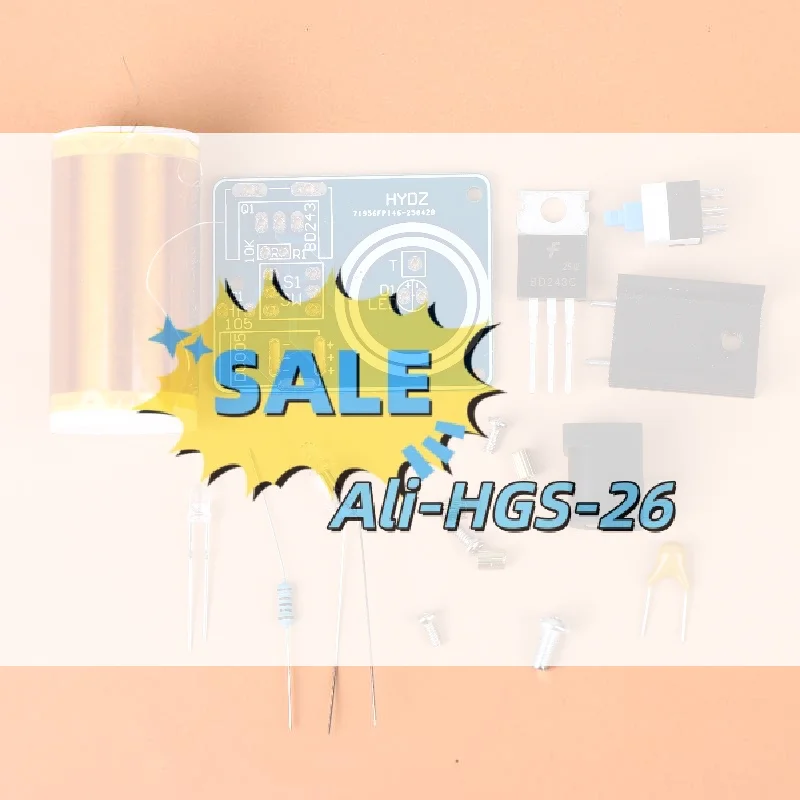 Desktop Coil Kit - DIY Arc Generator with Wireless Lighting Effects, Soldering Practice & Science Demonstration Tool
Desktop Coil Kit - DIY Arc Generator with Wireless Lighting Effects, Soldering Practice & Science Demonstration Tool