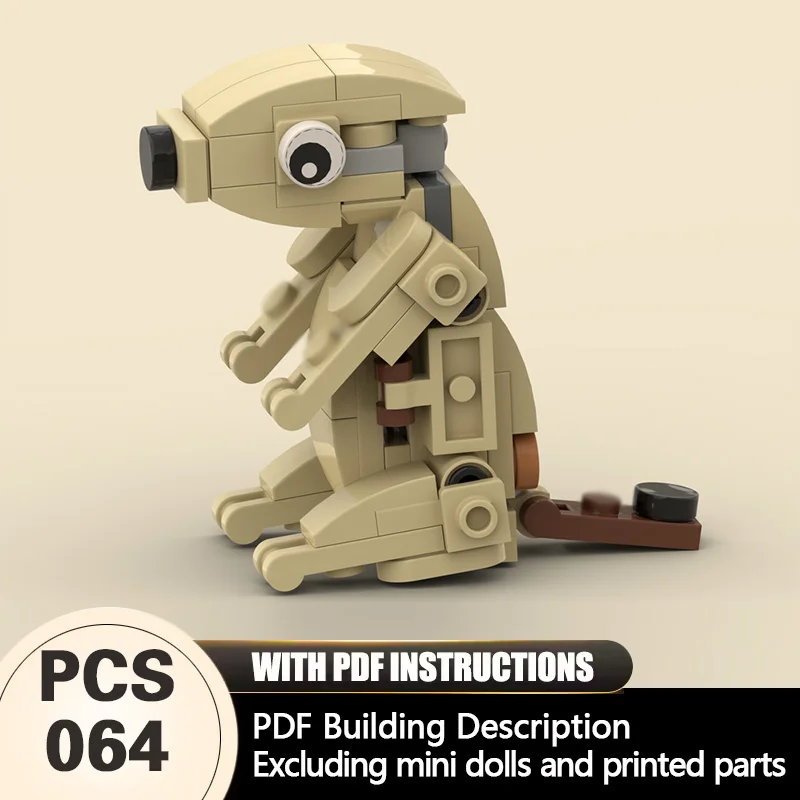 Creators Animal Series Model MOC Building Bricks Prairie Dog Modular Technology Gifts Holiday Assemble Children Toys Suit
Creators Animal Series Model MOC Building Bricks Prairie Dog Modular Technology Gifts Holiday Assemble Children Toys Suit