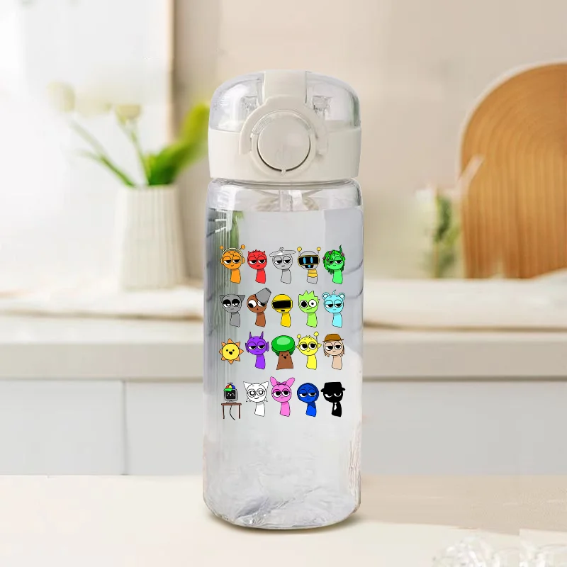 400ml Sprunki Transparent Plastic Water Bottle Cute Cartoon Printed Reusable Leak Proof Durable Kettles with DrinkingCap Gifts
400ml Sprunki Transparent Plastic Water Bottle Cute Cartoon Printed Reusable Leak Proof Durable Kettles with DrinkingCap Gifts