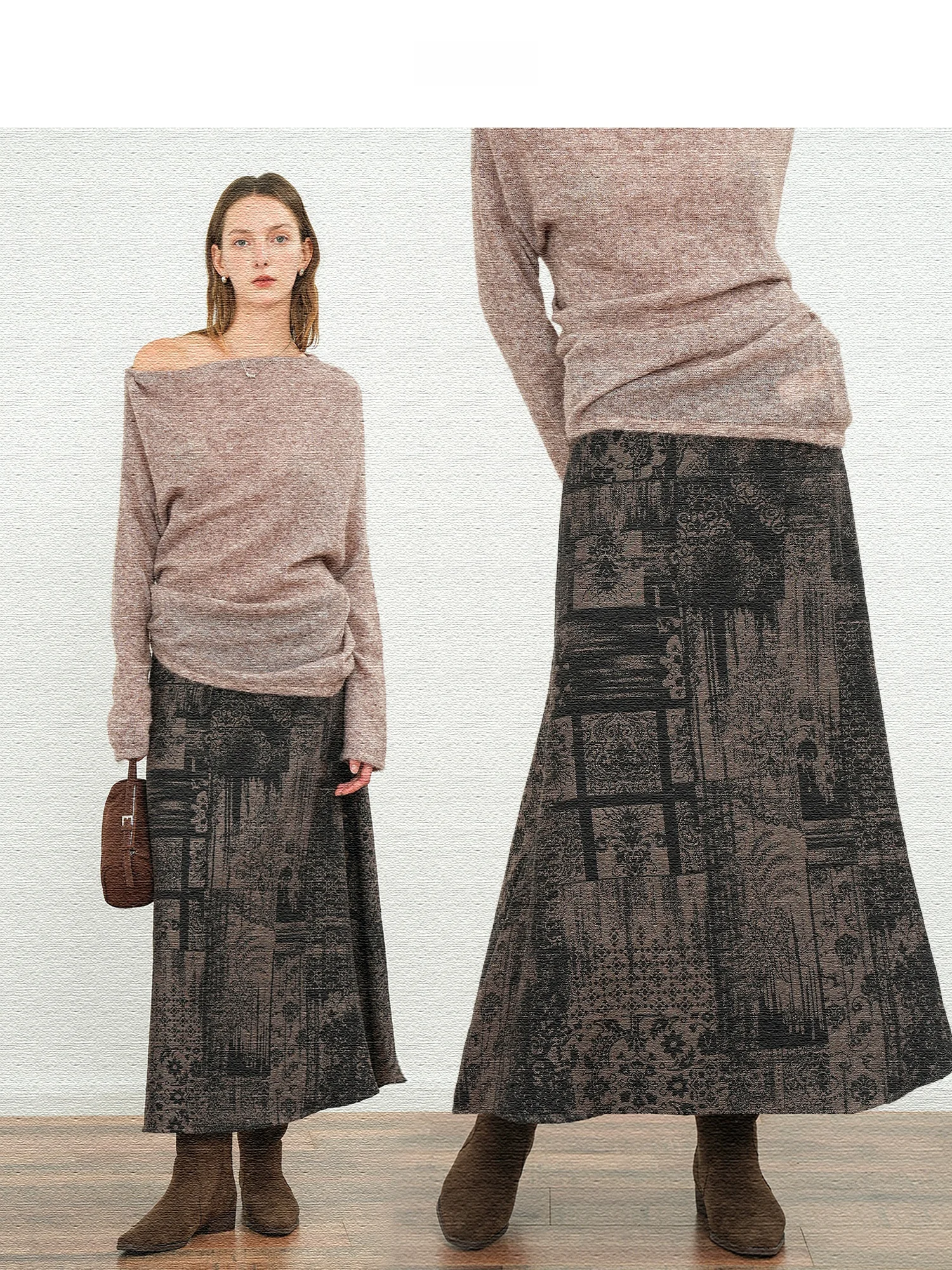 Ретро-юбка миди А-силуэта с принтом в тибетском стиле, повседневная, из хлопка, свободного кроя, со средней талией, асимметричная, женская, JWSZ
Ретро-юбка миди А-силуэта с принтом в тибетском стиле, повседневная, из хлопка, свободного кроя, со средней талией, асимметричная, женская, JWSZ