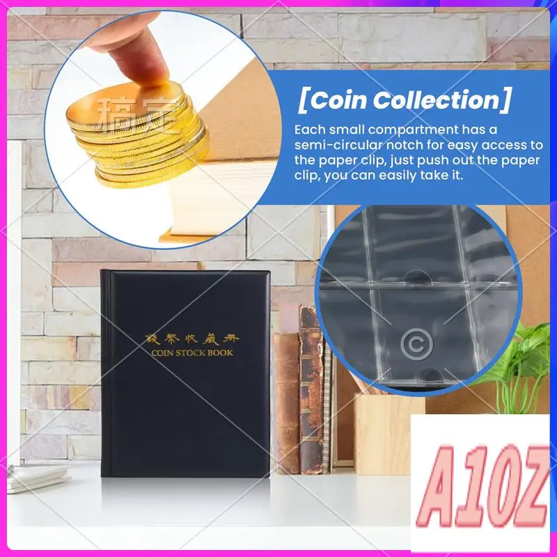 0Z-PCCB High Quality Put 200 Pcs Coins Album For Fit Cardboard Coin Holders Professional Coin Collection Book(Color Random)
0Z-PCCB High Quality Put 200 Pcs Coins Album For Fit Cardboard Coin Holders Professional Coin Collection Book(Color Random)