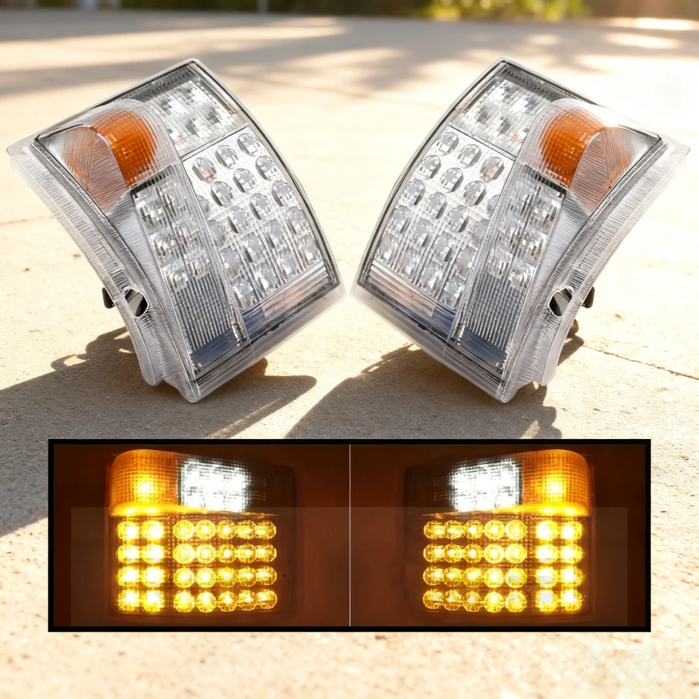 1 Pair LED Signal Lamp Headlight For Scania P420 G440 P410 P310 Truck 24V Corner Light Turn Signal Spare Parts
1 Pair LED Signal Lamp Headlight For Scania P420 G440 P410 P310 Truck 24V Corner Light Turn Signal Spare Parts