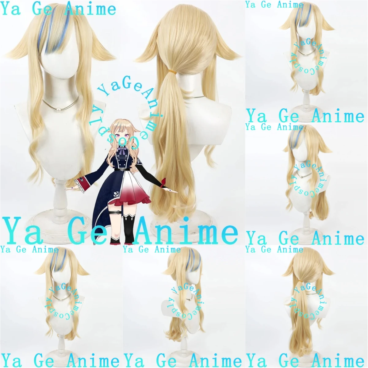 Ya Ge Anime Hina Suzuki Cosplay Wig Ai No Hana Concert Blonde Blue Gradient Heat Resistant Synthetic Hair Realistic Scalp Wigs
Ya Ge Anime Hina Suzuki Cosplay Wig Ai No Hana Concert Blonde Blue Gradient Heat Resistant Synthetic Hair Realistic Scalp Wigs