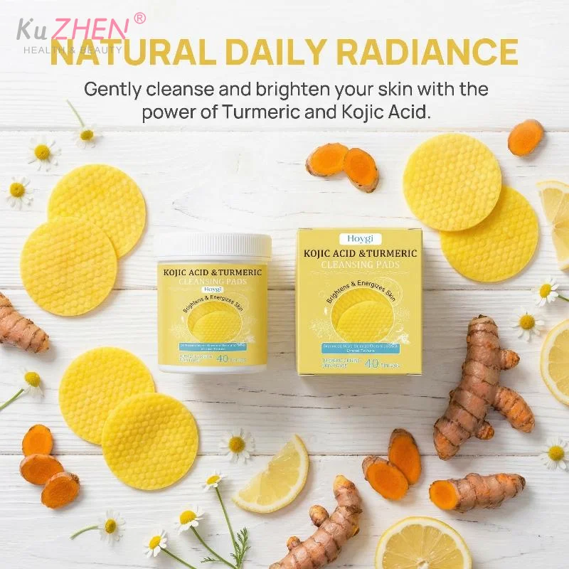 40pieces Turmeric Kojic Acid Cleansing Pad For Facial Cleansing Gentle Skincare Moisturizing Skin Brightening Skin
40pieces Turmeric Kojic Acid Cleansing Pad For Facial Cleansing Gentle Skincare Moisturizing Skin Brightening Skin
