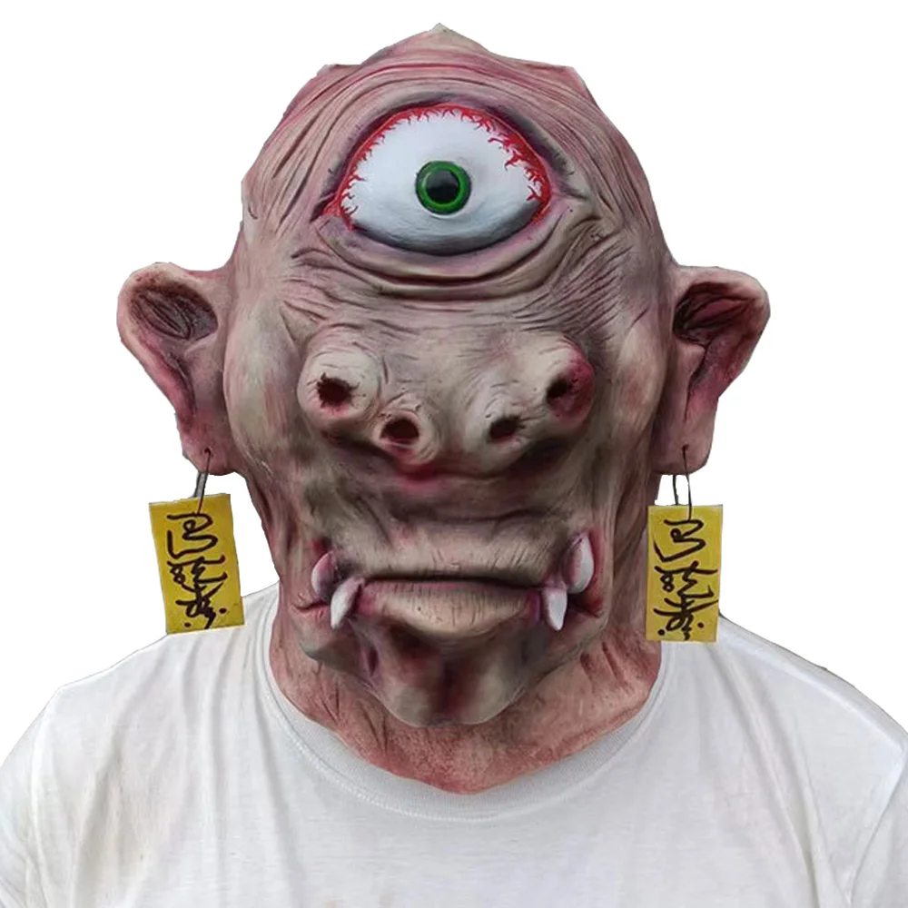 Horror One Eye Monster Mask Cosplay Full Face Halloween Carnival Dress Up Party Costume Props
Horror One Eye Monster Mask Cosplay Full Face Halloween Carnival Dress Up Party Costume Props