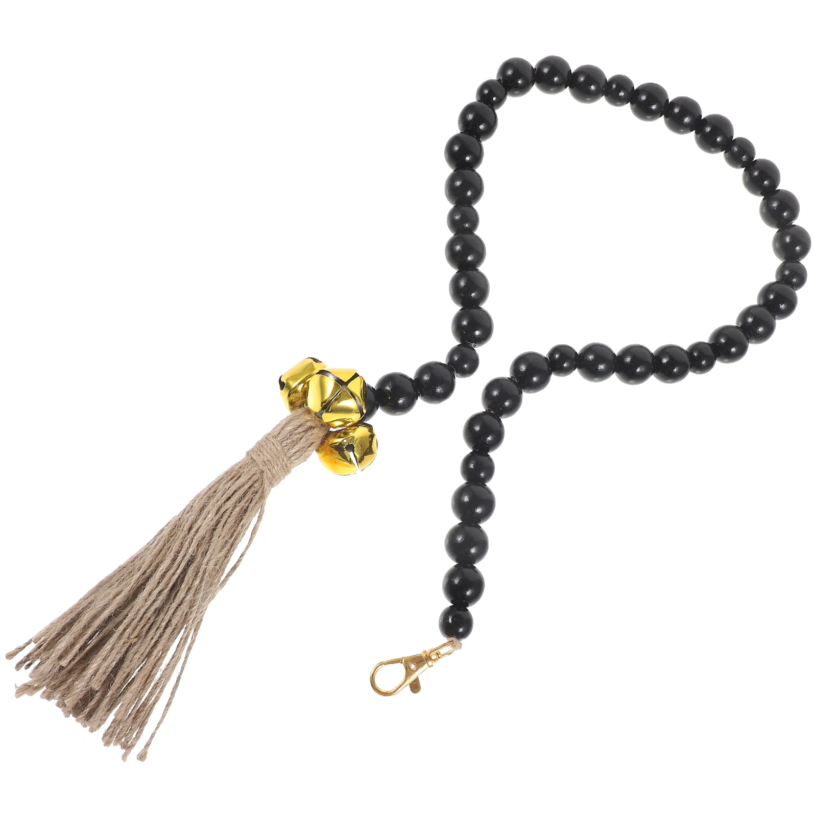 Pet Dog Doorbell Beads String Hanging Bell Black Wooden Smooth Portable Training Bells for Potty Household Dog Accessories
Pet Dog Doorbell Beads String Hanging Bell Black Wooden Smooth Portable Training Bells for Potty Household Dog Accessories