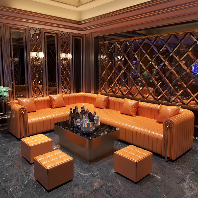 KTV U- L-Shaped Booth Sofa, Lounge Bar, Karaoke Room, Nightclub, Music Restaurant Table And Chair Set
KTV U- L-Shaped Booth Sofa, Lounge Bar, Karaoke Room, Nightclub, Music Restaurant Table And Chair Set