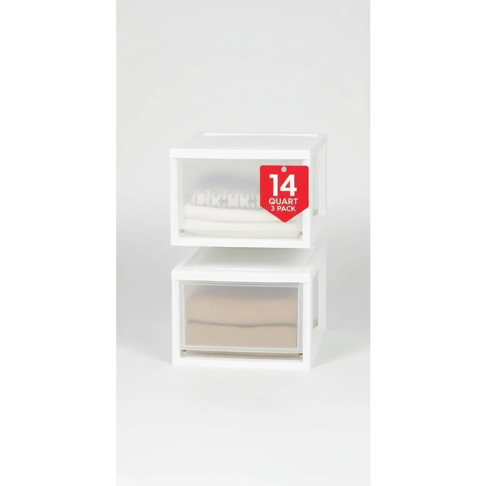 Штабелируемый пластиковый органайзер для ящиков 14,5 Qt, упаковка из 3 предметов для хранения в спальне, кухне, ванной комнате, офиса
Штабелируемый пластиковый органайзер для ящиков 14,5 Qt, упаковка из 3 предметов для хранения в спальне, кухне, ванной комнате, офиса