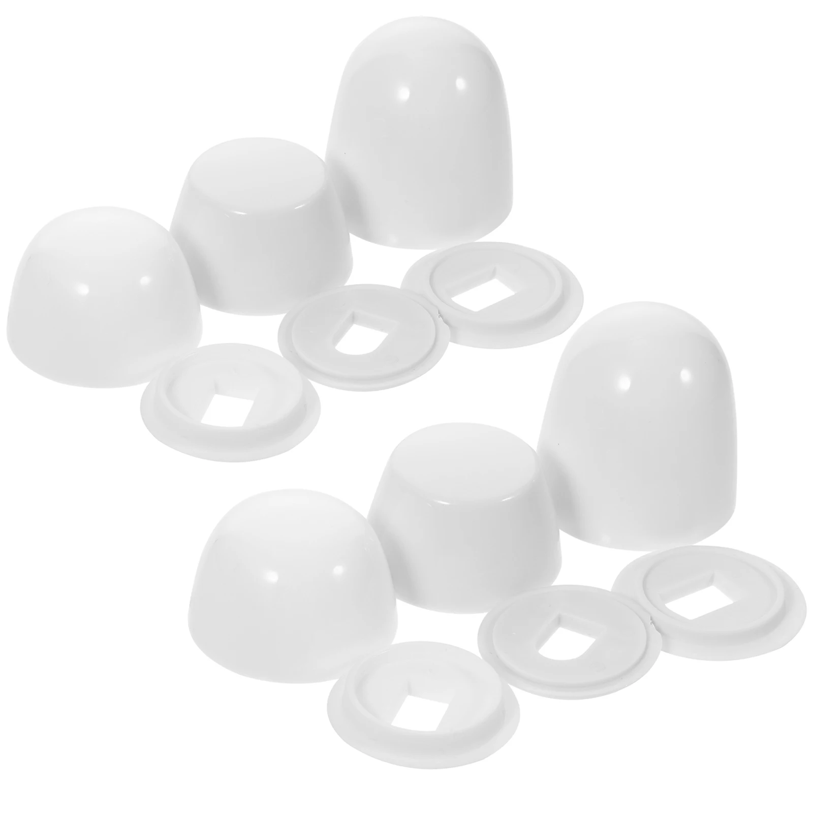 2 Sets ABS Plastic Toilet Push-On Toilet Bowl Bolt Caps Bolt Caps Floor Screw Decorative Covers Easy Installation Universal
2 Sets ABS Plastic Toilet Push-On Toilet Bowl Bolt Caps Bolt Caps Floor Screw Decorative Covers Easy Installation Universal