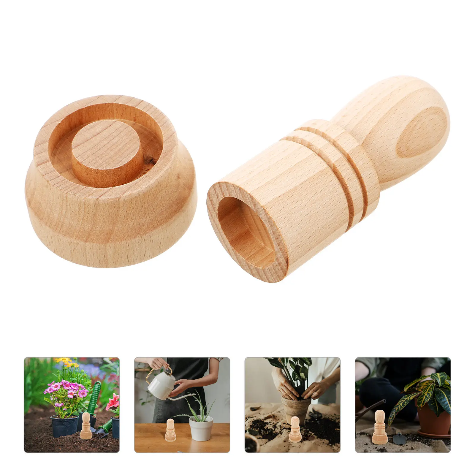 1Set Wood Paper Pot Making Tool for Nursery Flower Pot DIY Starter Friendly Gardening Seedling
1Set Wood Paper Pot Making Tool for Nursery Flower Pot DIY Starter Friendly Gardening Seedling