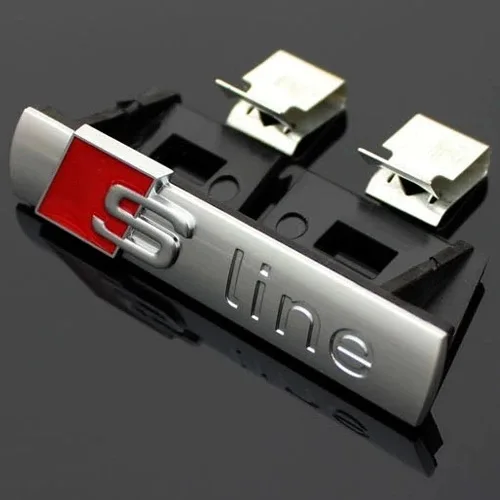 Car Goods Emblem Grill Front Hood Badge Grille For Audi Sline S line A4 B6 B8 S1 S2 S3 S4 S5 S6 A1 A3 A6 C5 A5 A8 Auto stickers
Car Goods Emblem Grill Front Hood Badge Grille For Audi Sline S line A4 B6 B8 S1 S2 S3 S4 S5 S6 A1 A3 A6 C5 A5 A8 Auto stickers