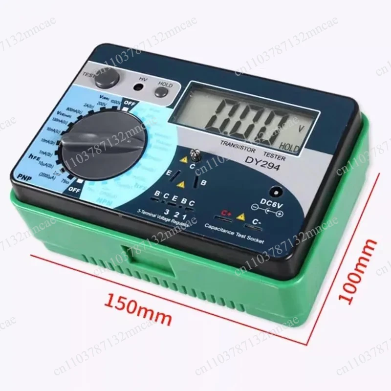 Digital Transistor Analyzer Tester Semiconductor Diode Triode Reverse AC DC Voltage Capacitance FET DY294
Digital Transistor Analyzer Tester Semiconductor Diode Triode Reverse AC DC Voltage Capacitance FET DY294