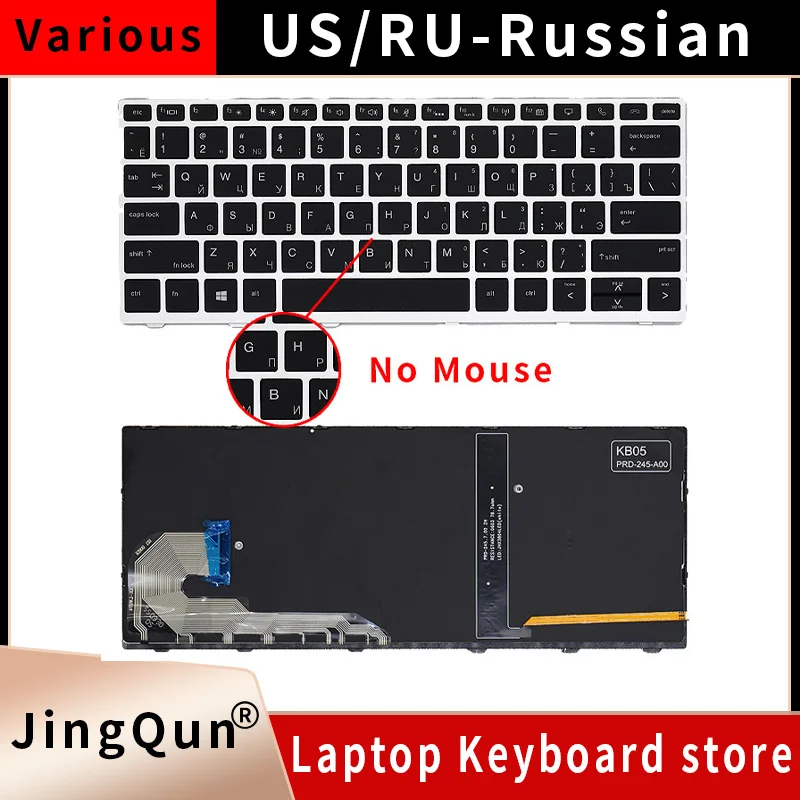 SP/US Russian laptop Keyboard FOR HP Elitebook 730 g5 735 G5 830 G5 836 G5 L07666 L13697-071 With Mouse Pointing Stick
SP/US Russian laptop Keyboard FOR HP Elitebook 730 g5 735 G5 830 G5 836 G5 L07666 L13697-071 With Mouse Pointing Stick