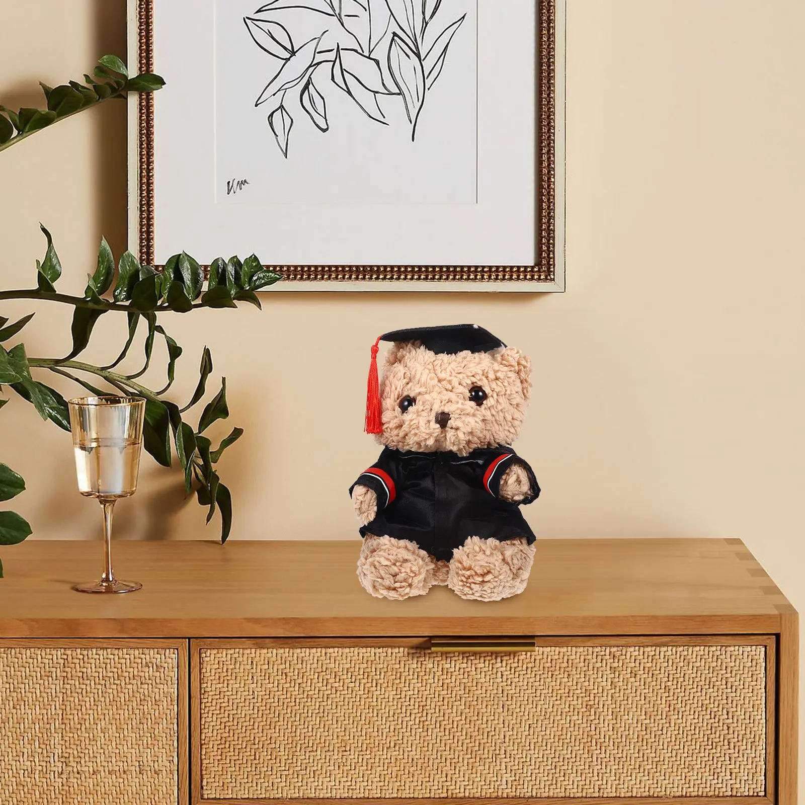 Doctoral Stuffed Animal Adorable Lightweight Plushy Graduation Commemorative Keepsake Decoration
Doctoral Stuffed Animal Adorable Lightweight Plushy Graduation Commemorative Keepsake Decoration