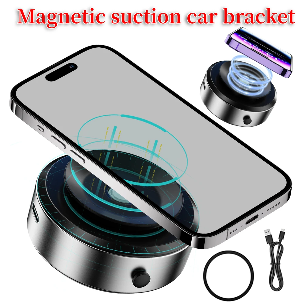 Вакуумная адсорбционная присоска, автомобильный держатель для телефона, подставка, магнитный вращение на 360°, универсальный регулируемый держатель для мобильного телефона, кронштейн
Вакуумная адсорбционная присоска, автомобильный держатель для телефона, подставка, магнитный вращение на 360°, универсальный регулируемый держатель для мобильного телефона, кронштейн