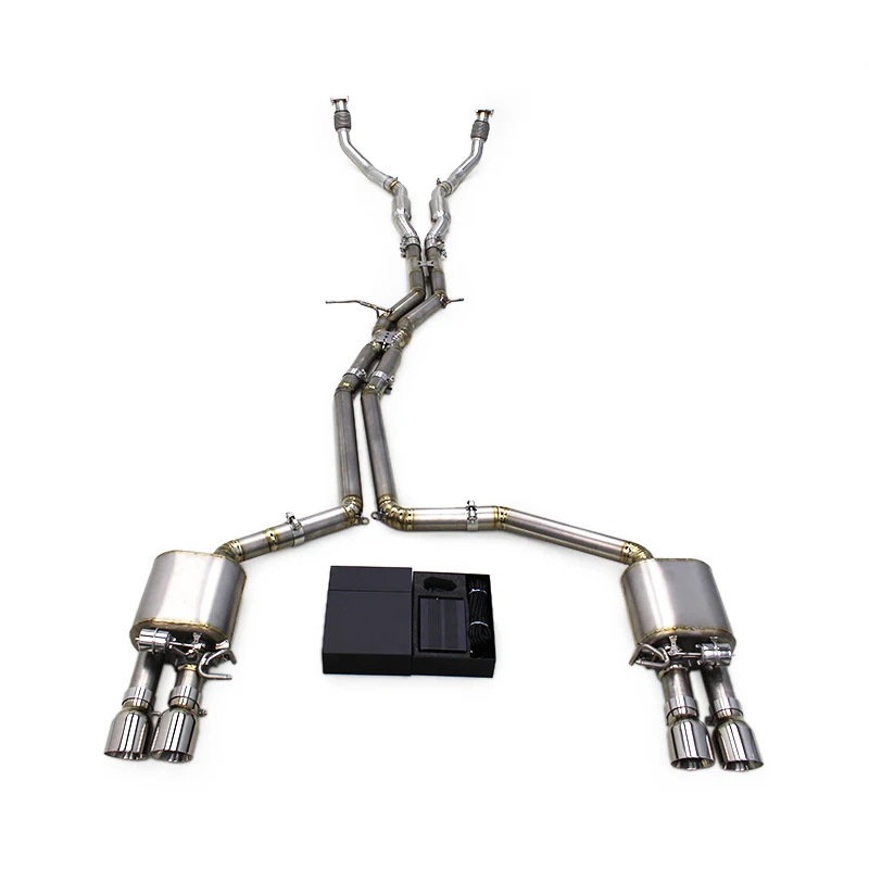 Yooking Valved Catback Exhaust For Audi S4/S5 B8 3.0T 2013-2019 Racing Exhaust Titanium Exhaust Muffler Pipe
Yooking Valved Catback Exhaust For Audi S4/S5 B8 3.0T 2013-2019 Racing Exhaust Titanium Exhaust Muffler Pipe