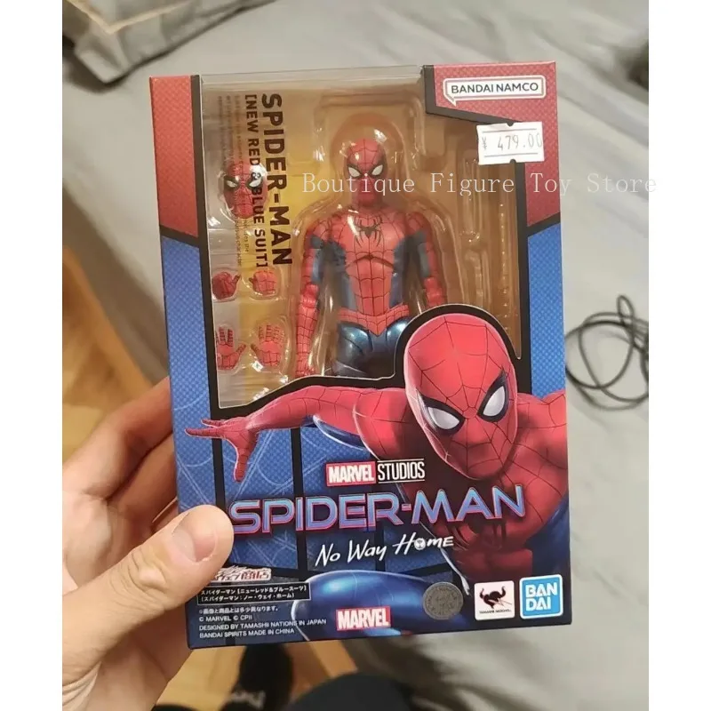 100% оригинал SH Figuarts SHF SPIDER MAN No Way Home Новый красный синий костюм Том Голландия в наличии Аниме Фигурки Модель игрушки Figua
100% оригинал SH Figuarts SHF SPIDER MAN No Way Home Новый красный синий костюм Том Голландия в наличии Аниме Фигурки Модель игрушки Figua