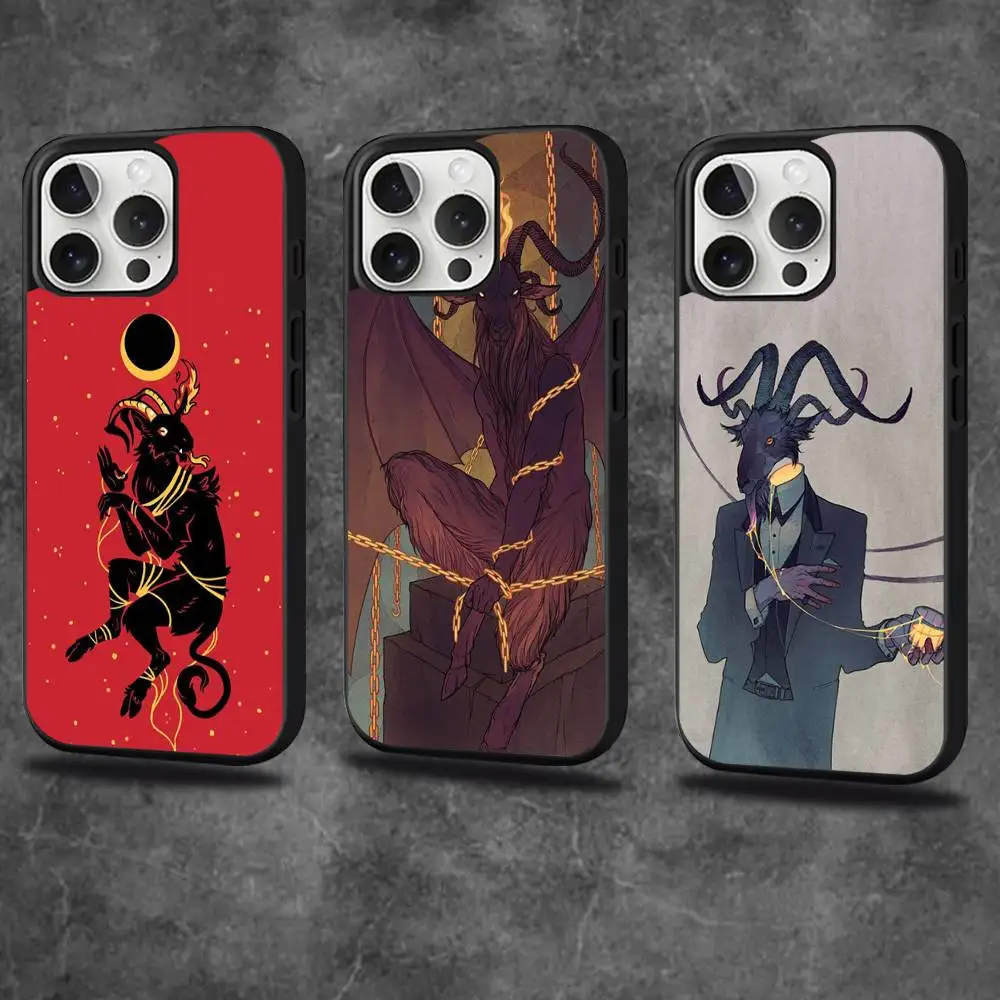 Satanic Goat Satan Devil Phone Case For iPhone 16,15,14,13,12,11,Pro,Max,Plus,Mini,SE4,E Magnetic Magsafe Wireless Charging
Satanic Goat Satan Devil Phone Case For iPhone 16,15,14,13,12,11,Pro,Max,Plus,Mini,SE4,E Magnetic Magsafe Wireless Charging