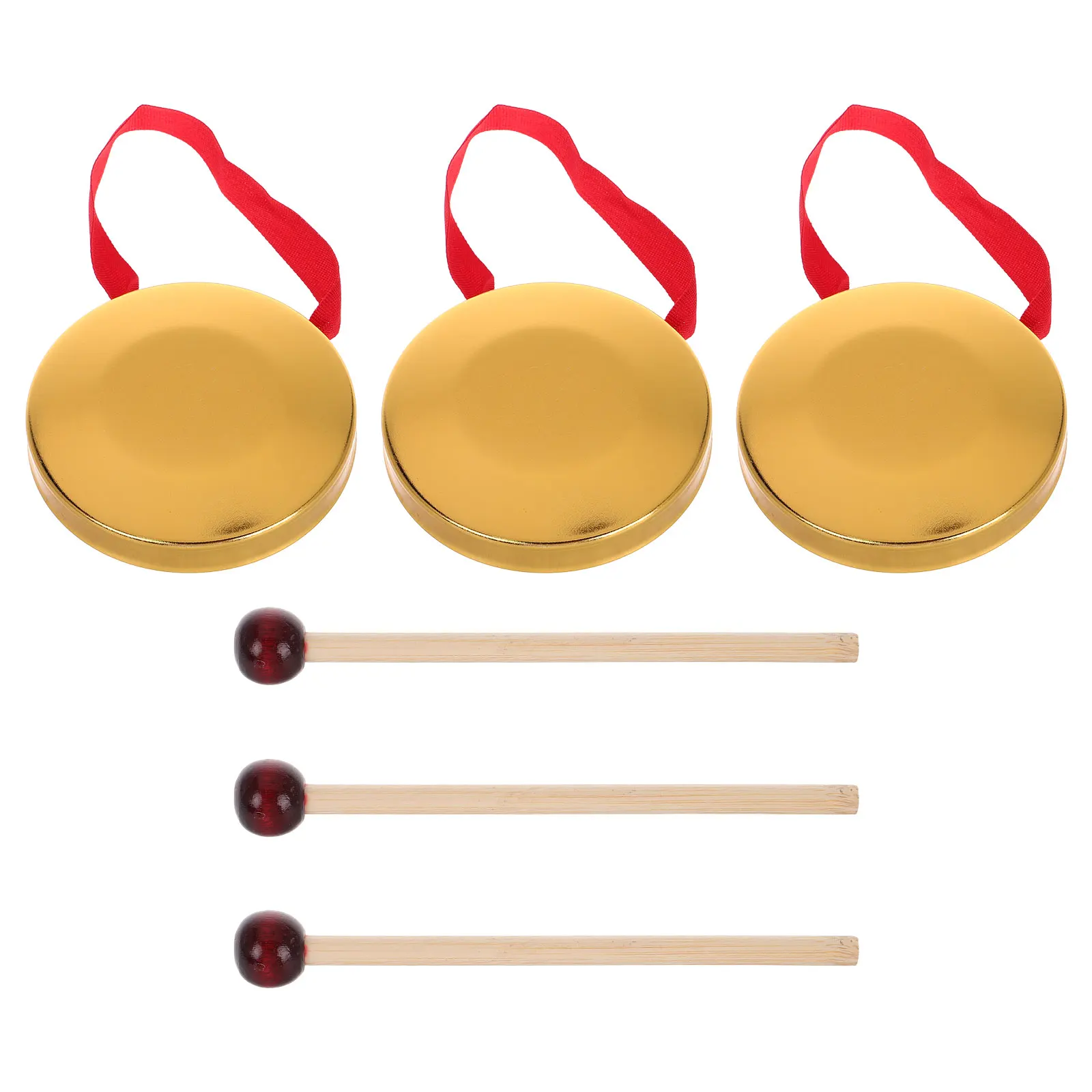 3 set Mini Gong Instruments Kids Interesting Gong Toy Toys with Mallet Rhythm Funny Percussion Toy Fun Decorative Safe
3 set Mini Gong Instruments Kids Interesting Gong Toy Toys with Mallet Rhythm Funny Percussion Toy Fun Decorative Safe