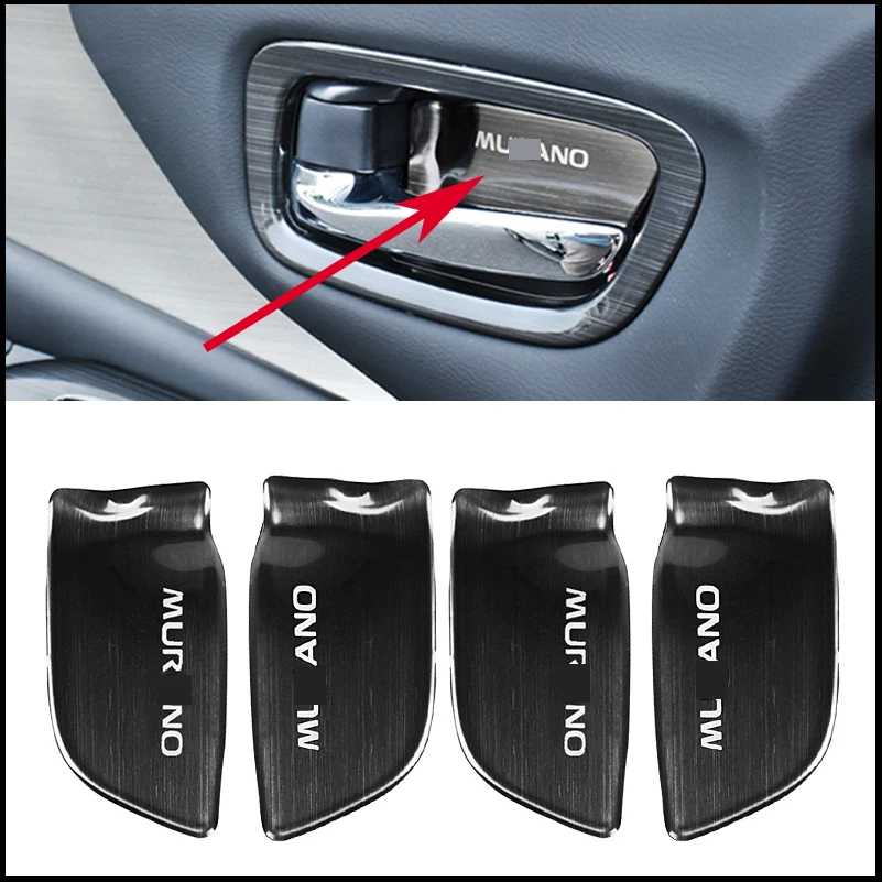 Car Accessories For Nissan Murano 2015 2016 2017 2018 Interior Door Handle Bowl Frame Panel Cover Trim Car styling
Car Accessories For Nissan Murano 2015 2016 2017 2018 Interior Door Handle Bowl Frame Panel Cover Trim Car styling