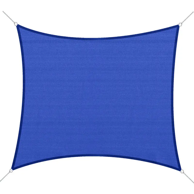 Outsunny 16' x 20' Sun Shade Sail Canopy Outdoor Shade Sail Cloth for Patio Deck Yard with D-Rings and Rope Included, Blue
Outsunny 16' x 20' Sun Shade Sail Canopy Outdoor Shade Sail Cloth for Patio Deck Yard with D-Rings and Rope Included, Blue