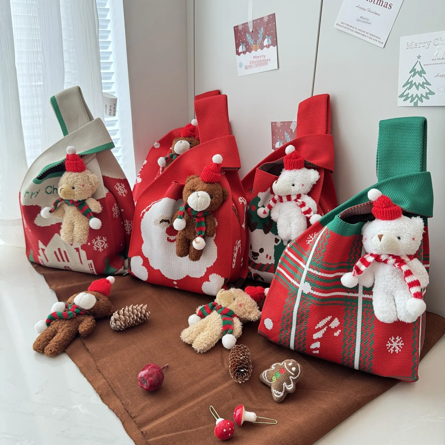 Подарочная сумка Cisas: Вязаная сумочка-клатч, сумка-мешок, сумка для подарков класса люкс, модная сумка-тоут с дизайном «Тихая ночь»
Подарочная сумка Cisas: Вязаная сумочка-клатч, сумка-мешок, сумка для подарков класса люкс, модная сумка-тоут с дизайном «Тихая ночь»