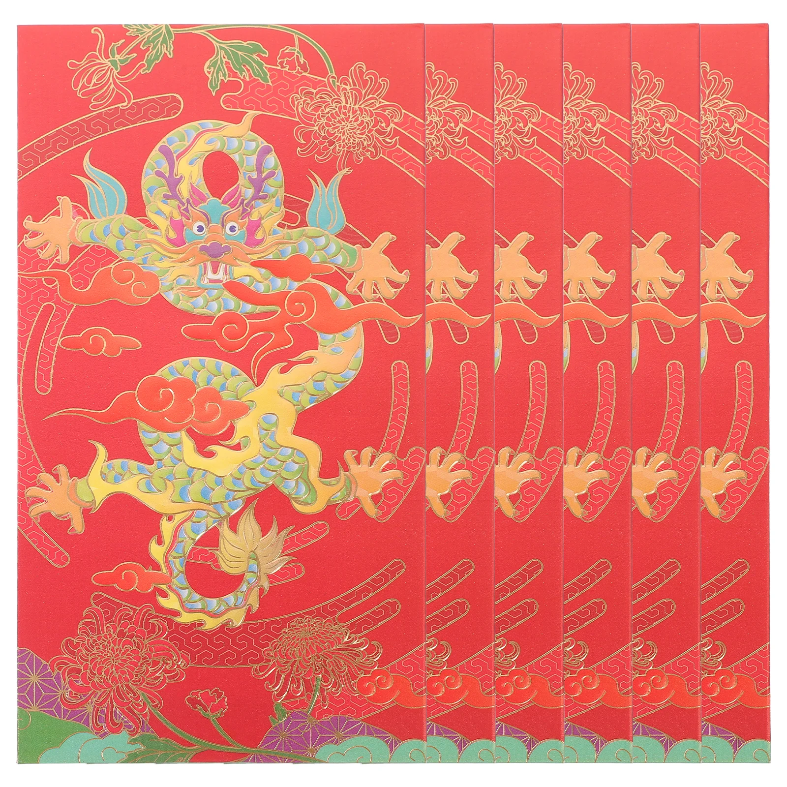 6 Retro Red Envelopes Dragon Year Practical Lucky Birthday Wedding Gifts Chinese New Year Hongbao Creative Packet
6 Retro Red Envelopes Dragon Year Practical Lucky Birthday Wedding Gifts Chinese New Year Hongbao Creative Packet