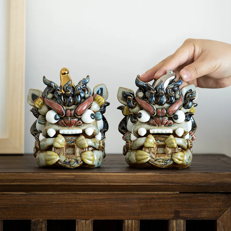 New Chinese Style Home Decoration Attracting Wealth Pixiu Incense Holder Office Desktop Ornaments Hand Carved Room Fragrance
New Chinese Style Home Decoration Attracting Wealth Pixiu Incense Holder Office Desktop Ornaments Hand Carved Room Fragrance