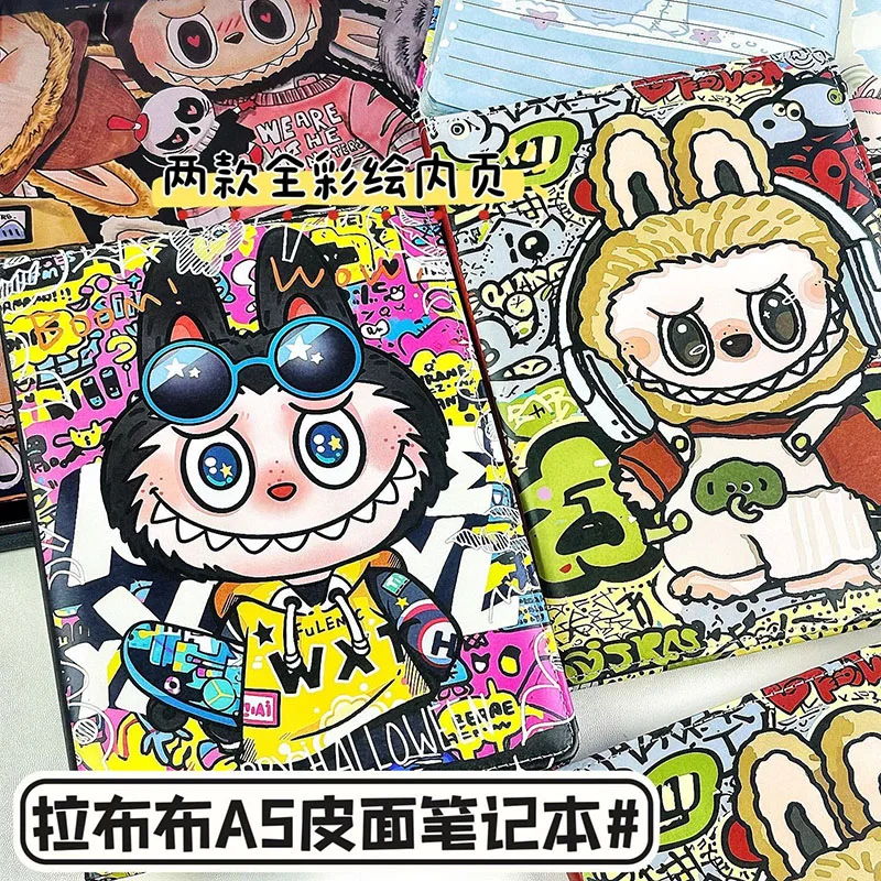 Labubu Cartoon Notebook Leather A5 Full Color Painting Inner Pages Cute and High Beauty Student Handbooks Notebook Supplies
Labubu Cartoon Notebook Leather A5 Full Color Painting Inner Pages Cute and High Beauty Student Handbooks Notebook Supplies