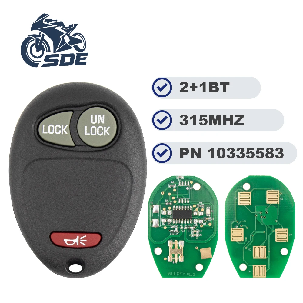 SDE L2C0007T Remote Car Key For Chevrolet Colorado Canyon H3 2006-2010 For Buick Auto Body Kits Car Accessories
SDE L2C0007T Remote Car Key For Chevrolet Colorado Canyon H3 2006-2010 For Buick Auto Body Kits Car Accessories
