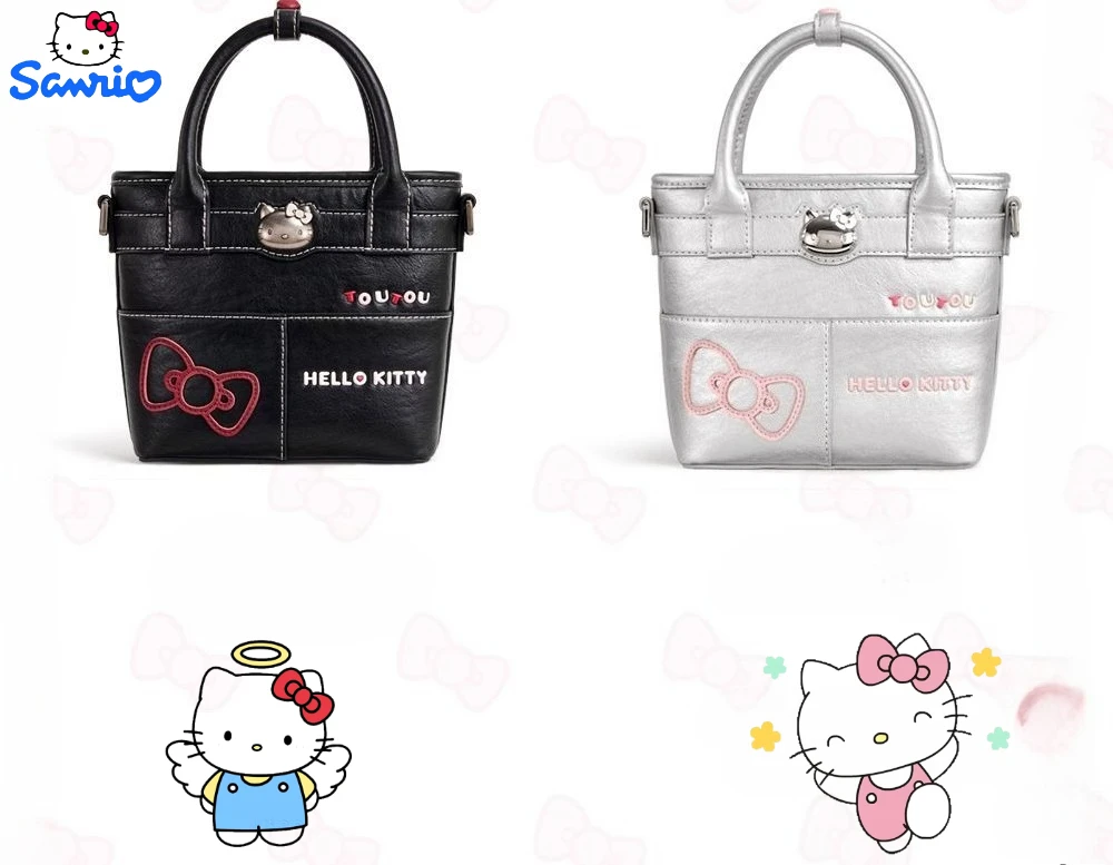 Sanrio Hello Kitty cartoon cute backpack creative kawaii girls sweet shoulder handbag Valentine's Day Halloween Christmas gift.
Sanrio Hello Kitty cartoon cute backpack creative kawaii girls sweet shoulder handbag Valentine's Day Halloween Christmas gift.