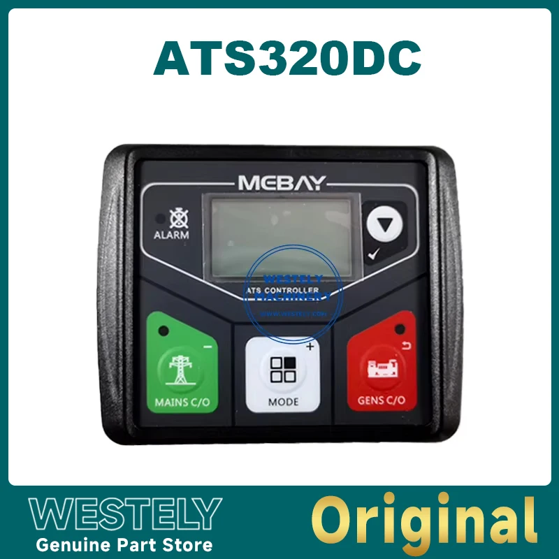 ATS320DC Original Generator ATS Controller Panel Automatic Transfer Switch Control Module With USB Port
ATS320DC Original Generator ATS Controller Panel Automatic Transfer Switch Control Module With USB Port