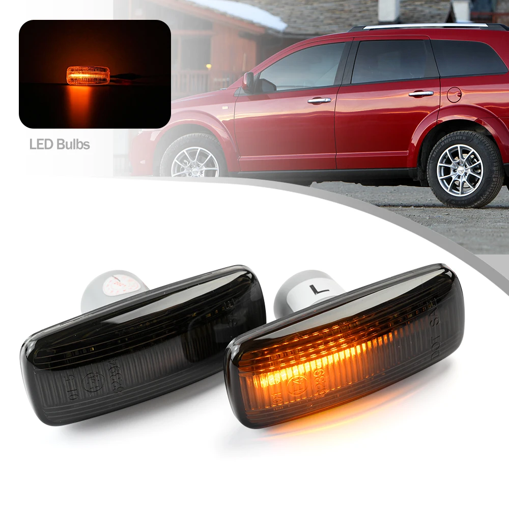 2Pcs For Fiat Freemont Lancia Voyager 2011 2012 2013 2014 2015 Led Dynamic Side Mirror Blinker Indicator Lamp Turn Signal Lights
2Pcs For Fiat Freemont Lancia Voyager 2011 2012 2013 2014 2015 Led Dynamic Side Mirror Blinker Indicator Lamp Turn Signal Lights