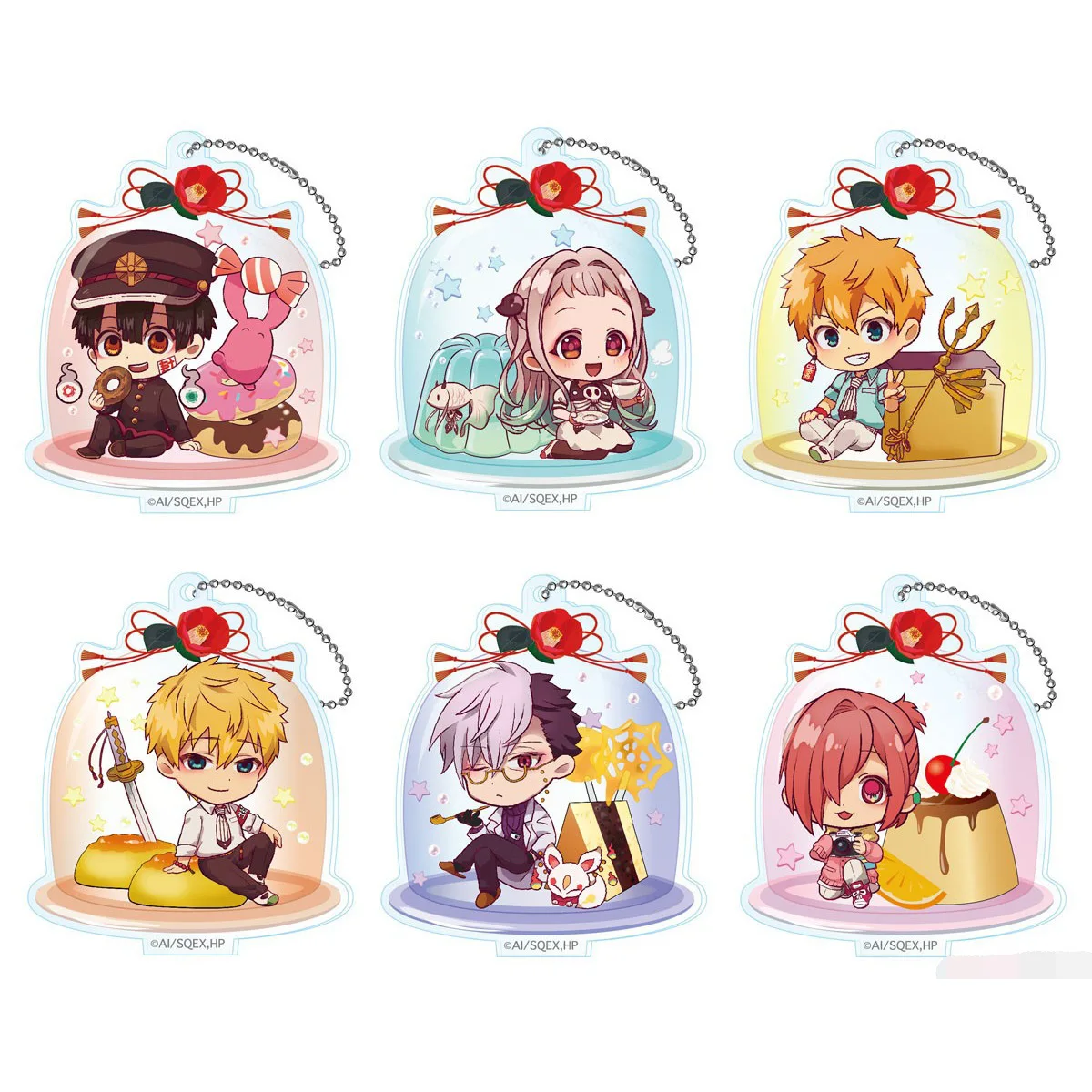 6Cm Acrylic Key Buckle for Toilet-Bound Hanako-Kun Nene Yashiro Kou Minamoto Q Version Anime Peripheral Pendant Creative Gift
6Cm Acrylic Key Buckle for Toilet-Bound Hanako-Kun Nene Yashiro Kou Minamoto Q Version Anime Peripheral Pendant Creative Gift