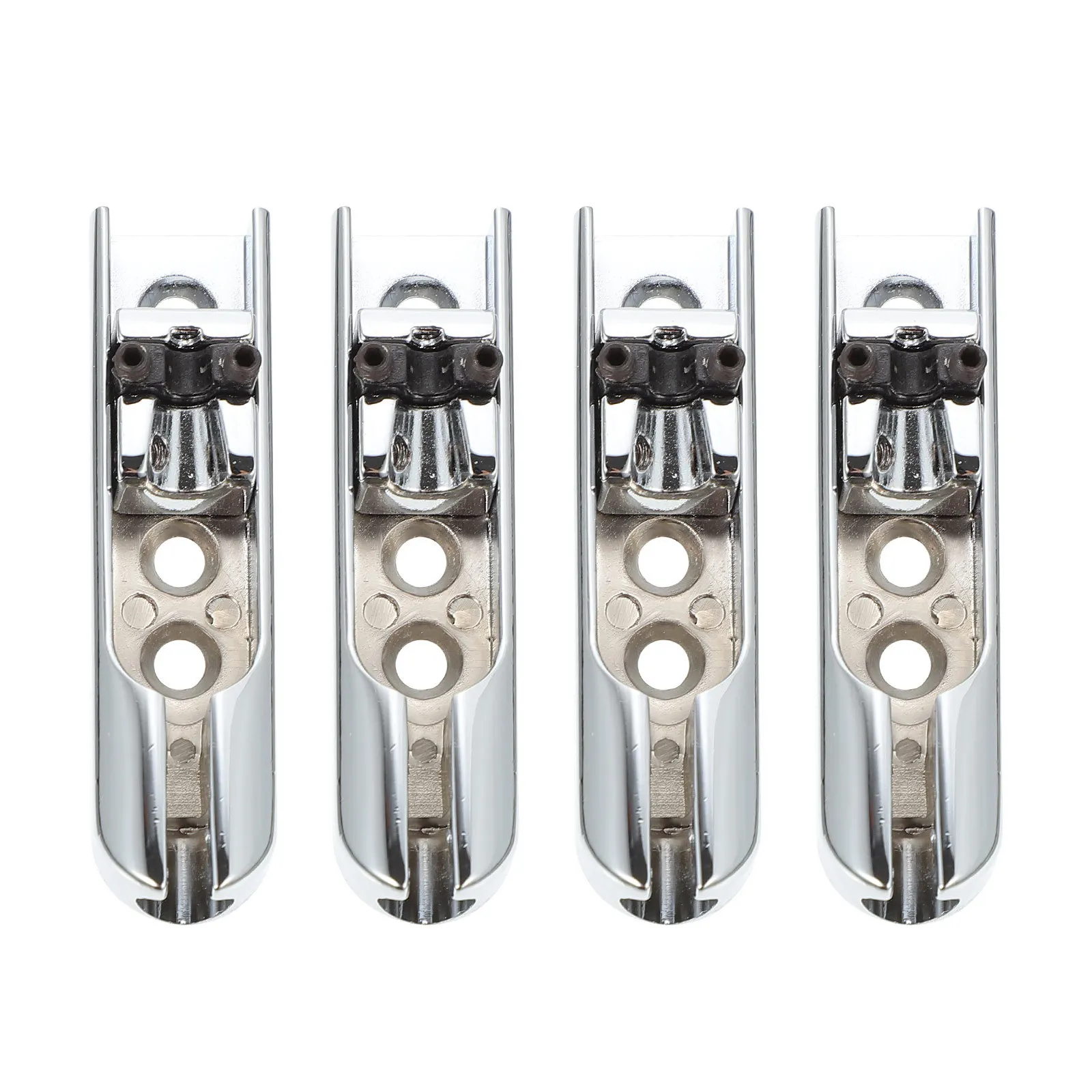 4 Sets Bass String Bridge Accessories Electric Guitar Bridges Saddle Performance Enhancement Metal
4 Sets Bass String Bridge Accessories Electric Guitar Bridges Saddle Performance Enhancement Metal