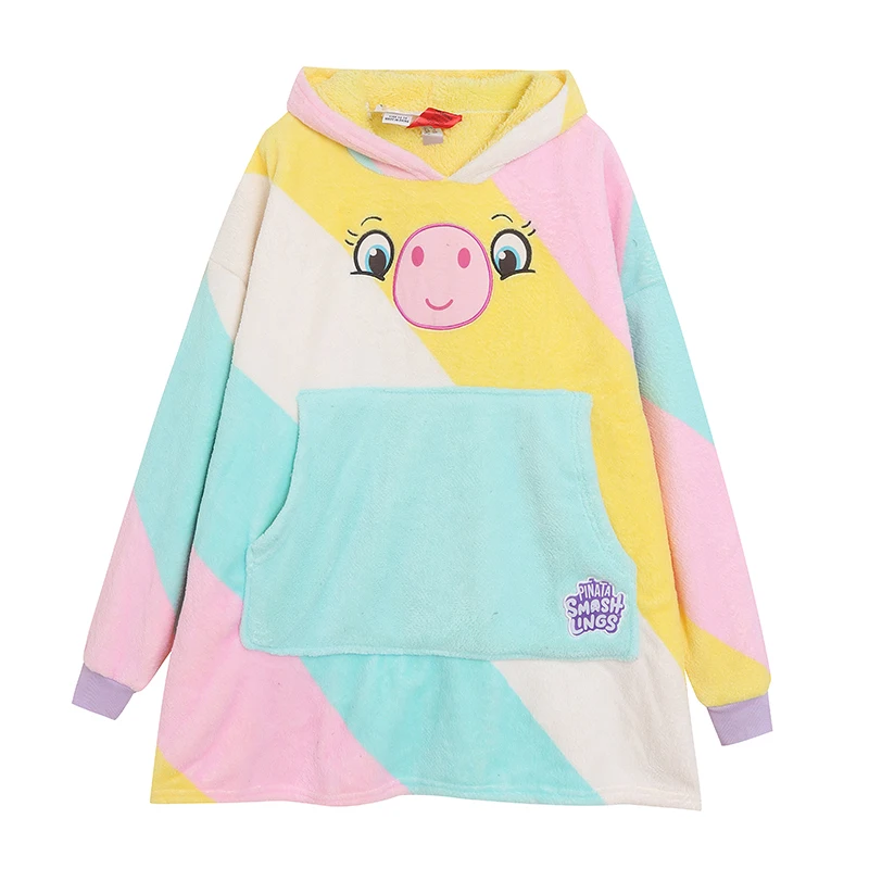 Cute Cartoon Anime Embroidered Hooded Coral Fleece Lazy Clothes Home Clothes Winter Large Size Age-Defying Women's Sweatshirt
Cute Cartoon Anime Embroidered Hooded Coral Fleece Lazy Clothes Home Clothes Winter Large Size Age-Defying Women's Sweatshirt