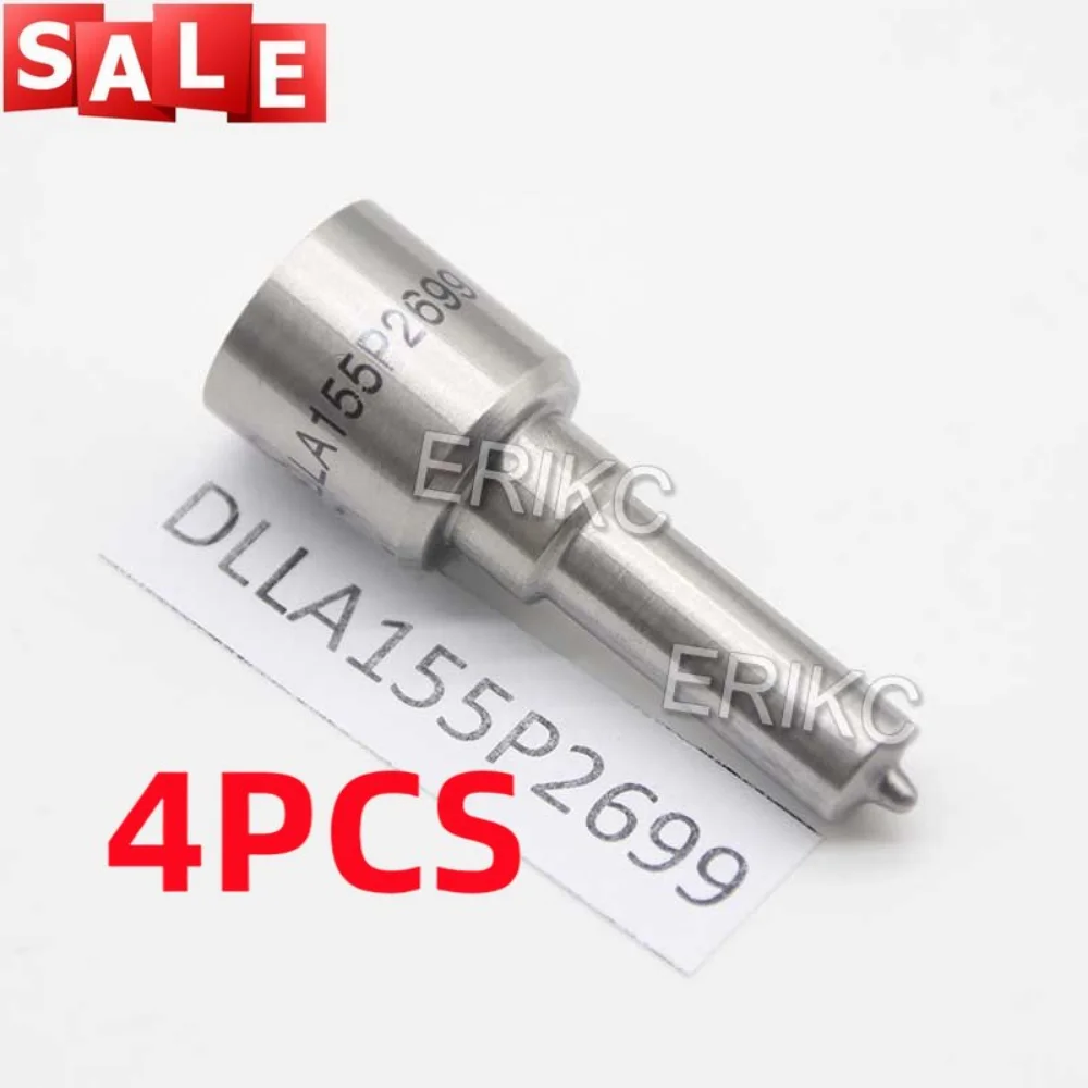 4PCS DLLA155P2699 OEM 0433172699 0 433 172 699 Common Rail Diesel Injector DLLA 155 P 2699 Spray Nozzle For JAC 0445111050
4PCS DLLA155P2699 OEM 0433172699 0 433 172 699 Common Rail Diesel Injector DLLA 155 P 2699 Spray Nozzle For JAC 0445111050