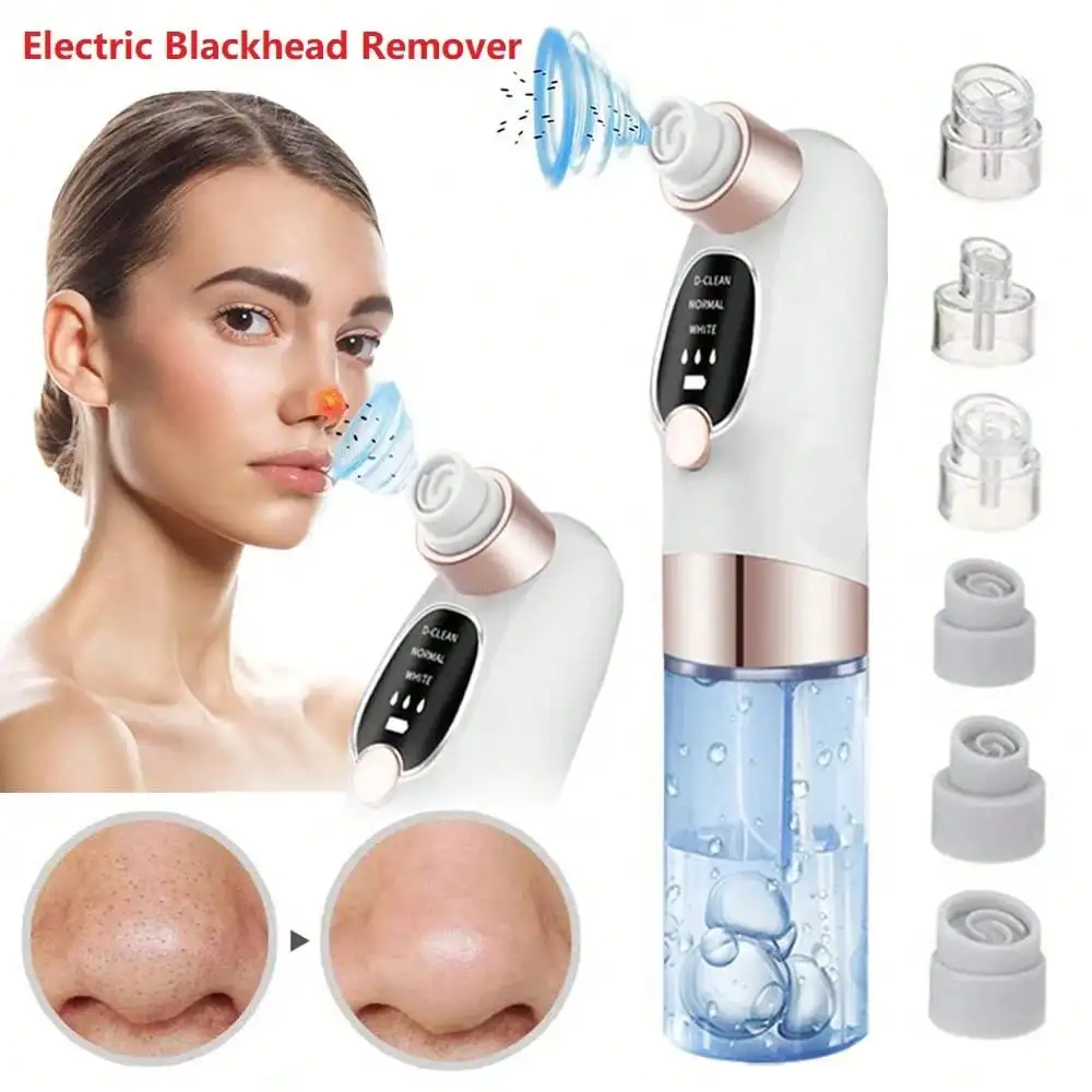 Blackhead Remover Electric BlackHead Extractor Pore Vacuum Cleaner Micro Small Bubble Nose Deep Cleaning Black Head Remover 400mAh
Blackhead Remover Electric BlackHead Extractor Pore Vacuum Cleaner Micro Small Bubble Nose Deep Cleaning Black Head Remover 400mAh