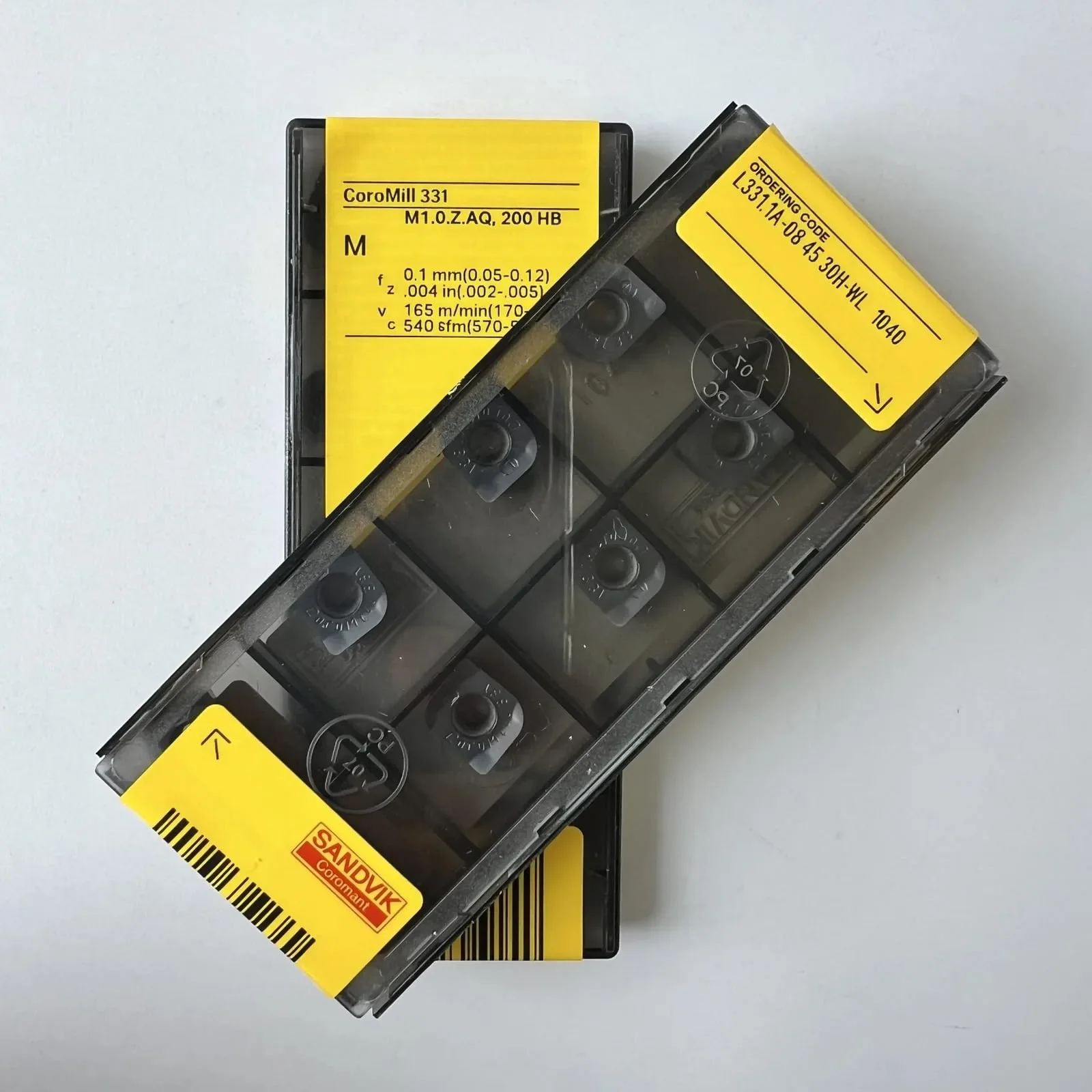 SANDVIK / L331,1A-084530H-WL 1040 / Hard alloy CNC Blade 10 Pcs
SANDVIK / L331,1A-084530H-WL 1040 / Hard alloy CNC Blade 10 Pcs