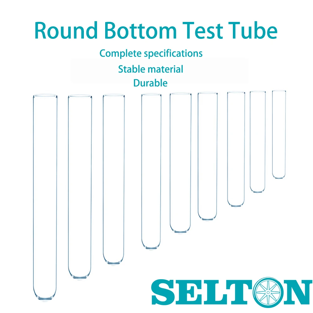10pcs Chemical laboratory high temperature high borosilicate glass flat mouth round bottom test tube150mm LAB
10pcs Chemical laboratory high temperature high borosilicate glass flat mouth round bottom test tube150mm LAB
