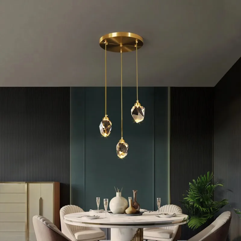 K9 Crystal Ceiling Chandelier Modern Minimalist Living Room Bedroom Restaurant LED Home Interior Decoration Lighting
K9 Crystal Ceiling Chandelier Modern Minimalist Living Room Bedroom Restaurant LED Home Interior Decoration Lighting