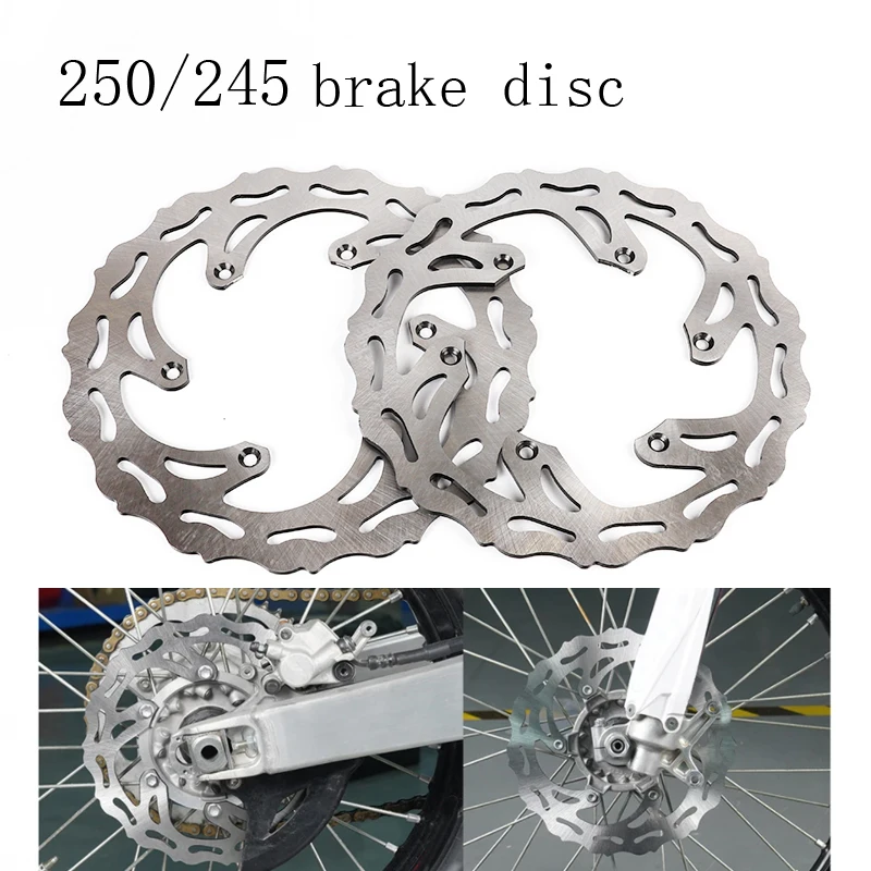 250/245MM Front Rear Brake Disc For Yamaha WR250F WR450F YZ125 YZ250 YZ250F YZ450F 2002-2015 YZ250FX 2015-2016 YZ250X 2016 YZ WR
250/245MM Front Rear Brake Disc For Yamaha WR250F WR450F YZ125 YZ250 YZ250F YZ450F 2002-2015 YZ250FX 2015-2016 YZ250X 2016 YZ WR