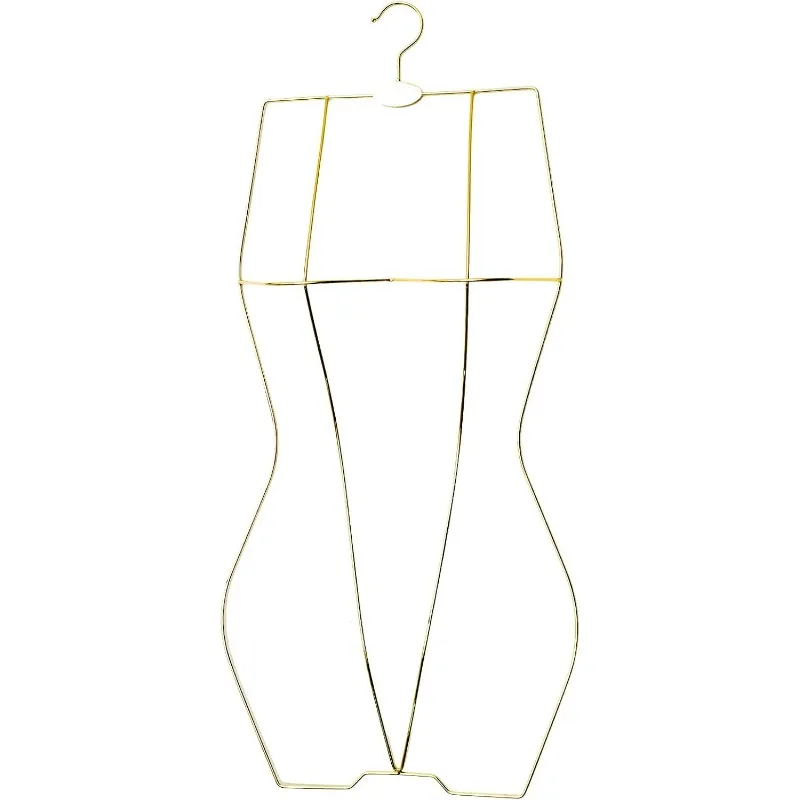 Bikini Swimsuit Hangers (Gold) 10 PCS 3D Body Shape Display Hangers for Lingerie
Bikini Swimsuit Hangers (Gold) 10 PCS 3D Body Shape Display Hangers for Lingerie
